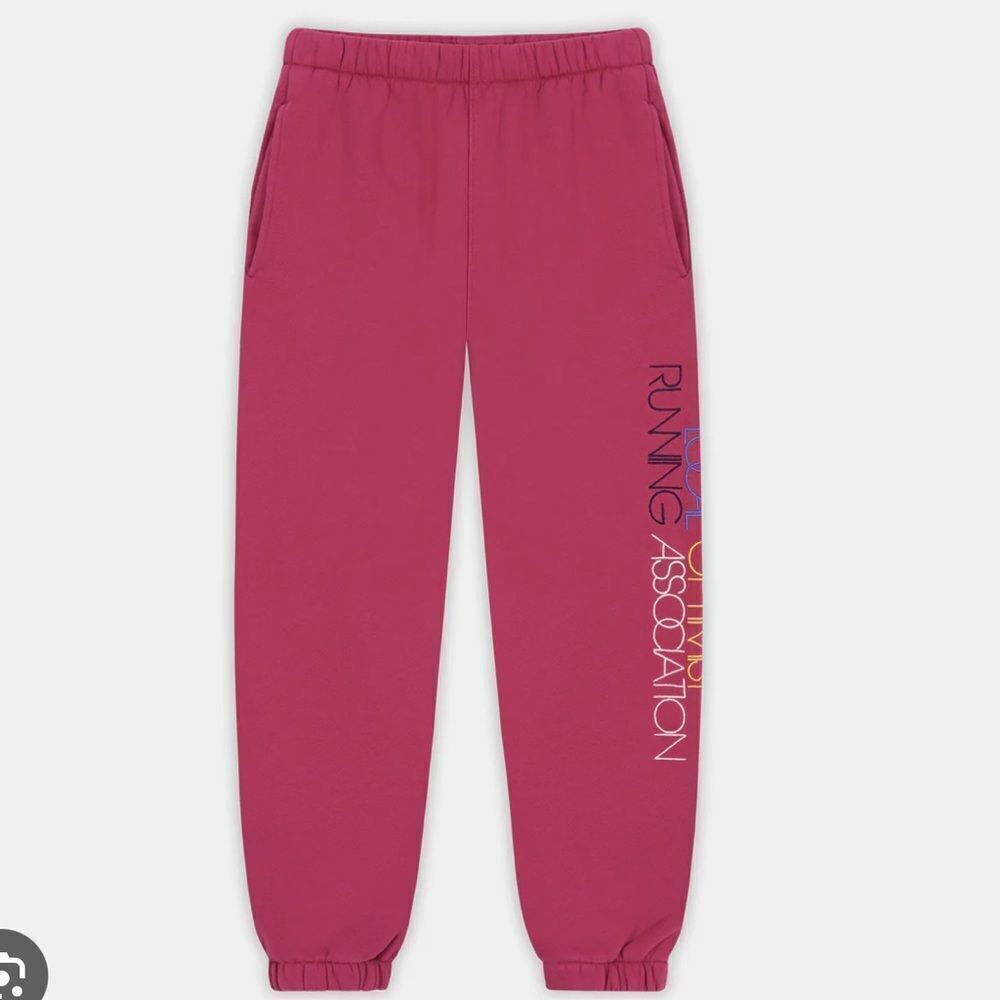Madhappy LORA Heritage Sweatpants Unisex in Peony Small NEW